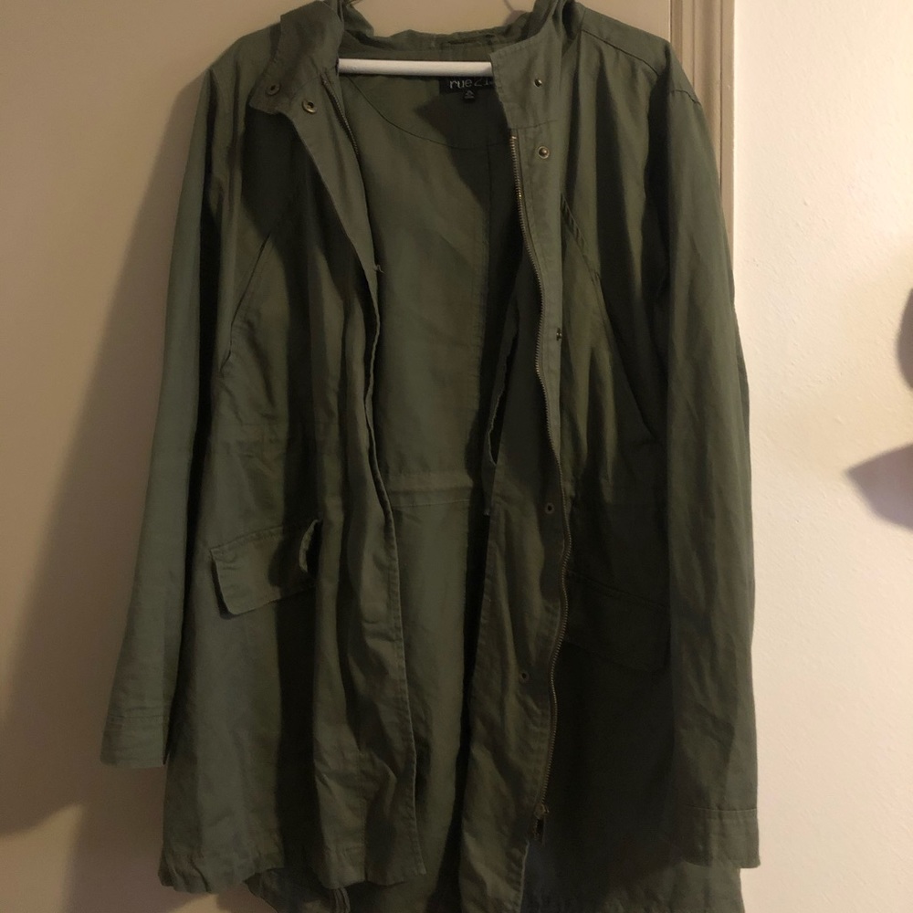 Rue21 Army Green Jacket